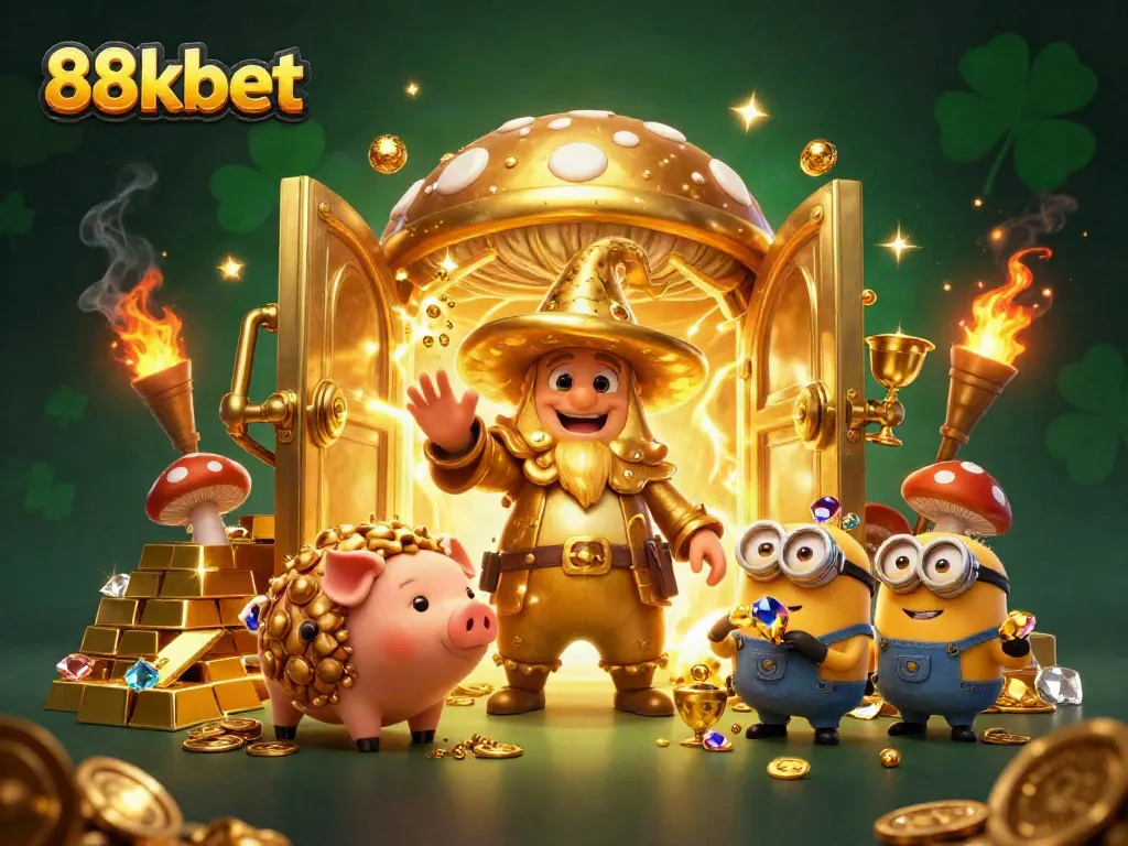 Experience the excitement of 88kbet with magical themes, treasure elements, and engaging gameplay.