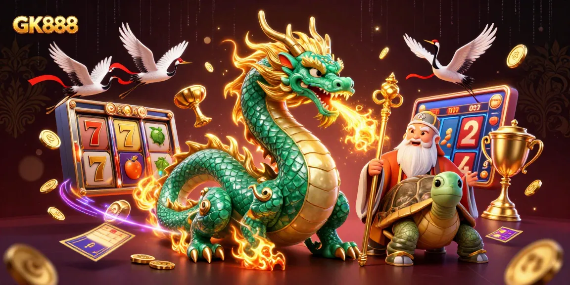 Experience thrilling wins with GK888 at dynamic slot games featuring vibrant elements.